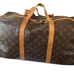 💯Authentic Louis Vuitton Brown Monogram Travel Bag certified by Poshmark